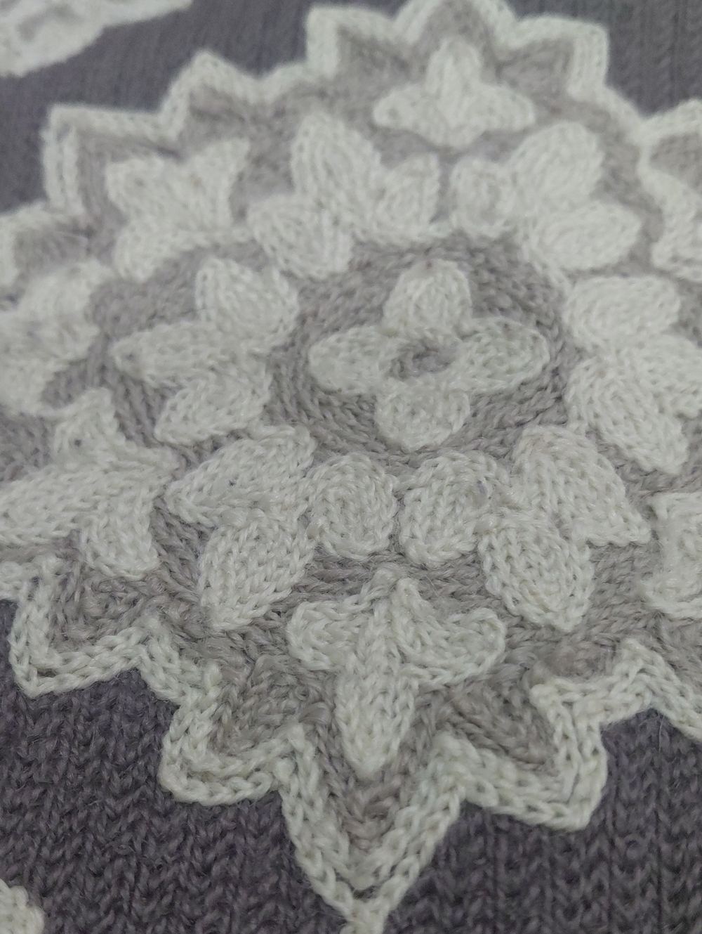 Wool Set Of Two Hande Embroidery - Picture 6 of 12